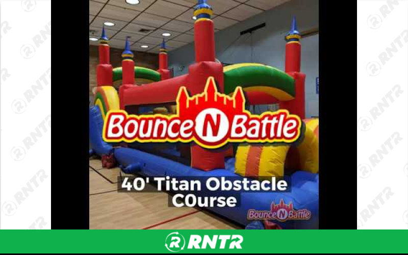 Generic 40' Titan Obstacle Course – For rent in Vancouver, Washington – Bounce-n-Battle | RNTR.com – Image 2 of 2