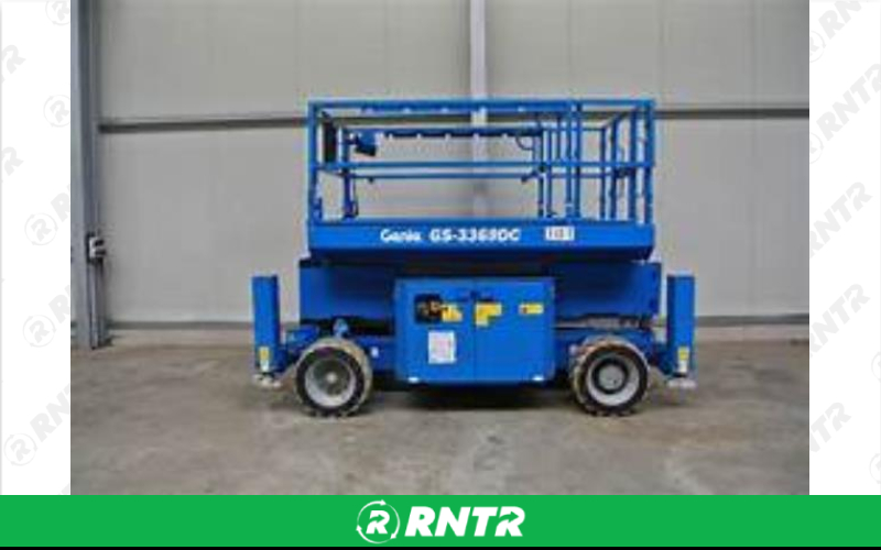 GENIE 4wd Scissor Lift Rental DFW – For rent in Irving, Texas – Ez Equipment Rental | RNTR.com – Image 2 of 2