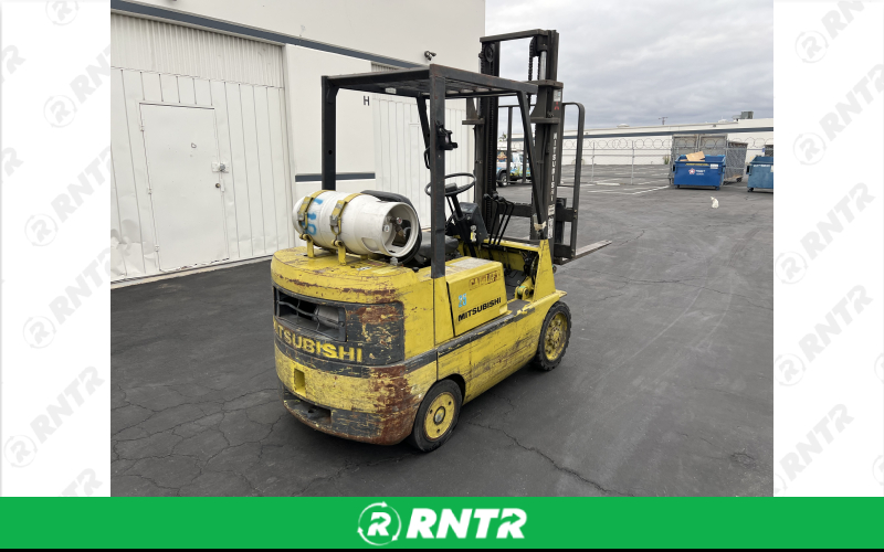 Mitsubishi 5K Capacity Forklift – For rent in Santa Ana, California – Mighty Machine Rentals | RNTR.com – Image 4 of 8
