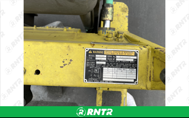 Mitsubishi 5K Capacity Forklift – For rent in Santa Ana, California – Mighty Machine Rentals | RNTR.com – Image 7 of 8