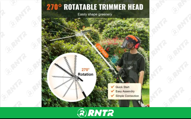 Vevor 6 In One Power Trimmer – For rent in Placerville, California – Adkins Ranch & Land Care | RNTR.com – Image 2 of 4