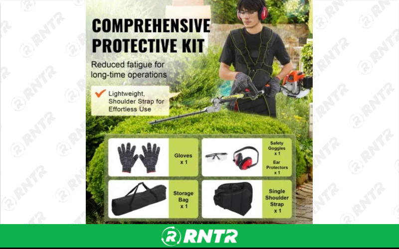 Vevor 6 In One Power Trimmer – For rent in Placerville, California – Adkins Ranch & Land Care | RNTR.com – Image 4 of 4