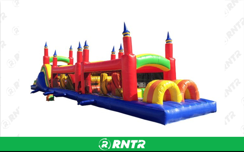 Generic 60' Titan Obstacle Course – For rent in Vancouver, Washington – Bounce-n-Battle | RNTR.com – Image 1 of 1