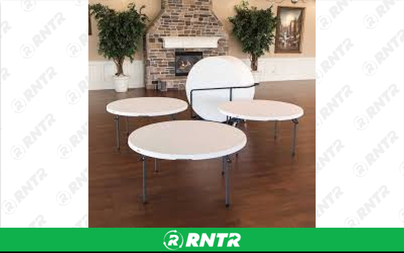 Lifetime 60" Round Table – For rent in Brooten, Minnesota – Z Rental  | RNTR.com – Image 2 of 3
