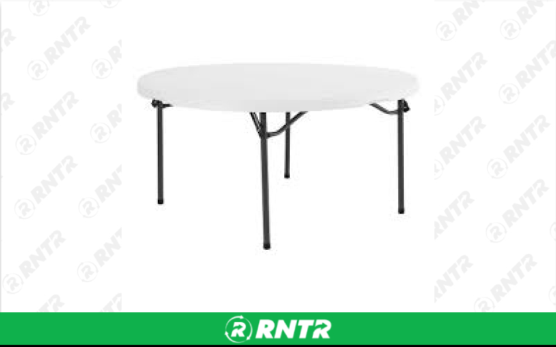 Lifetime 60" Round Table – For rent in Brooten, Minnesota – Z Rental  | RNTR.com – Image 3 of 3