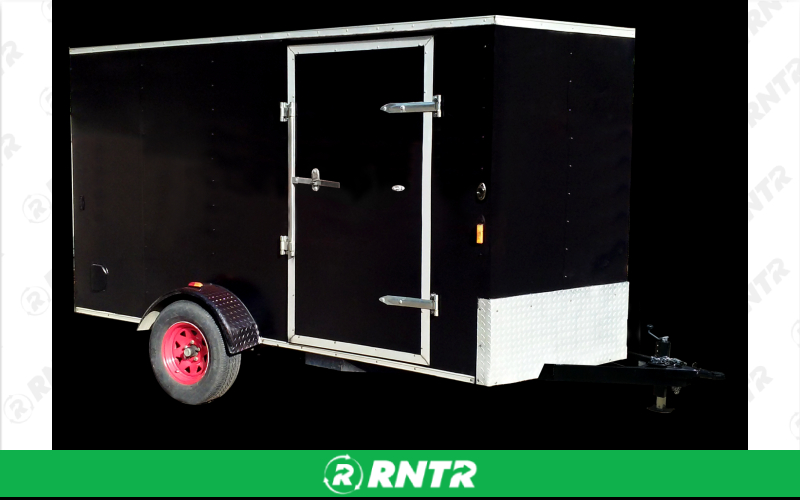 Generic 6x10 Single Axle Enclosed Trailer – For rent in norcross, georgia – SKYLINE RENTALS | RNTR.com – Image 1