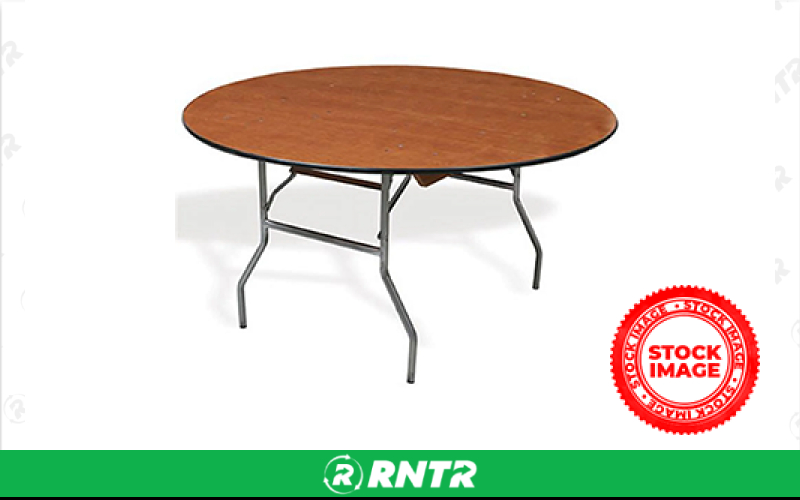 Generic 72 Round Table – For rent in Seneca Falls, New York – Upstate Party Rental inc | RNTR.com – Image 5 of 5