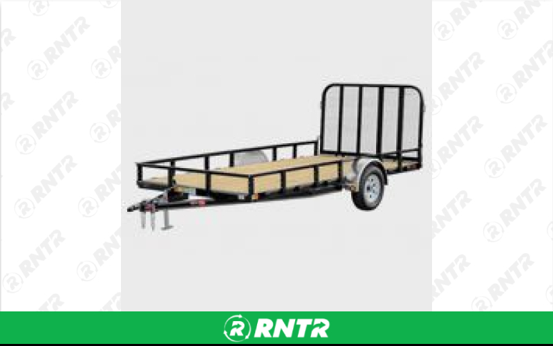 Generic 7x14 Utility Trailer – For rent in commerce-township, michigan – Papa\'s Rental | RNTR.com – Image 1
