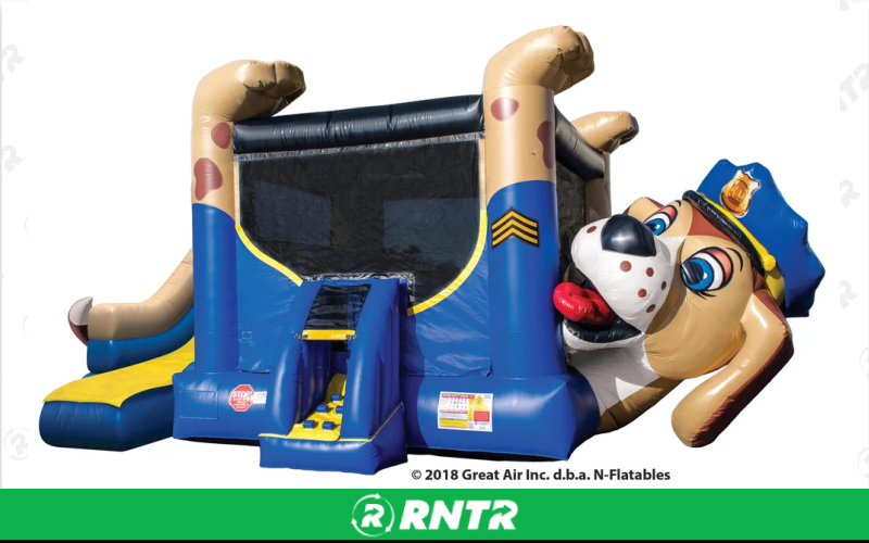 N-Flatables 'Chase' - Paw Patrol Friends Combo Inflatable – For rent in hermitage, tennessee – Chief Rental Inc. | RNTR.com – Image 1