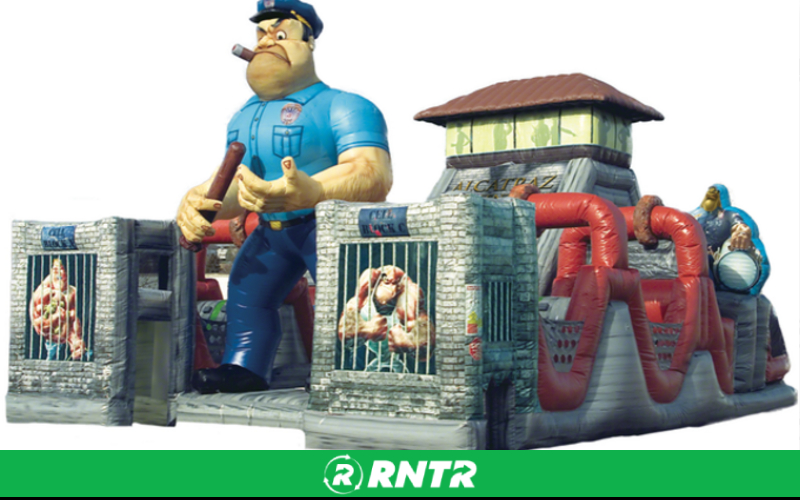 Generic Alcatraz Mega Obstacle Course – For rent in chattanooga, tennessee – Edgeway Events | RNTR.com – Image 1