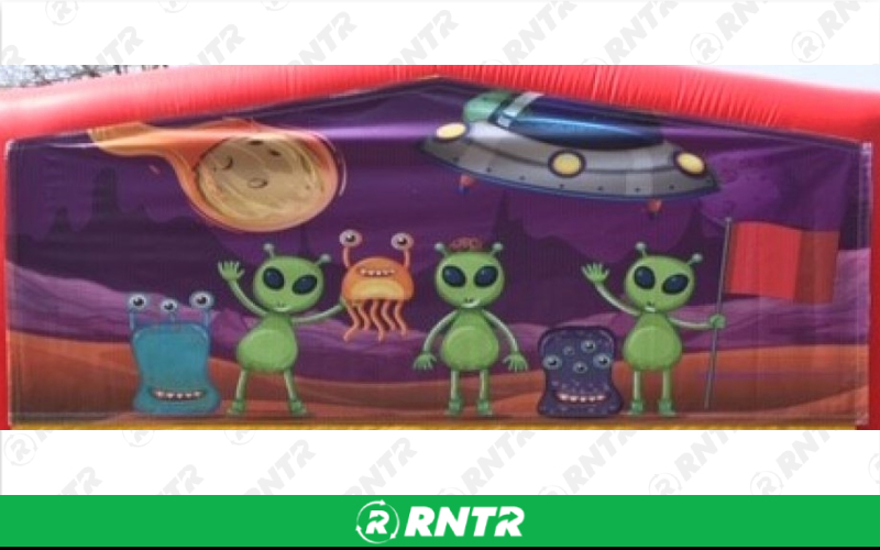 Generic Aliens Super Combo w/slide -  BB hoop and obstacles – For rent in howell, new-jersey – Mr. Happy Party Rentals | RNTR.com – Image 1
