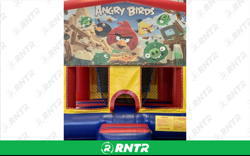 Generic Angry Birds Banner – For rent in mangonia-park, florida – kids bounce 4 fun | RNTR.com – Image 1