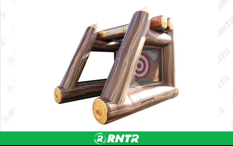 Generic Axe Throw – For rent in howell, new-jersey – Mr. Happy Party Rentals | RNTR.com – Image 1