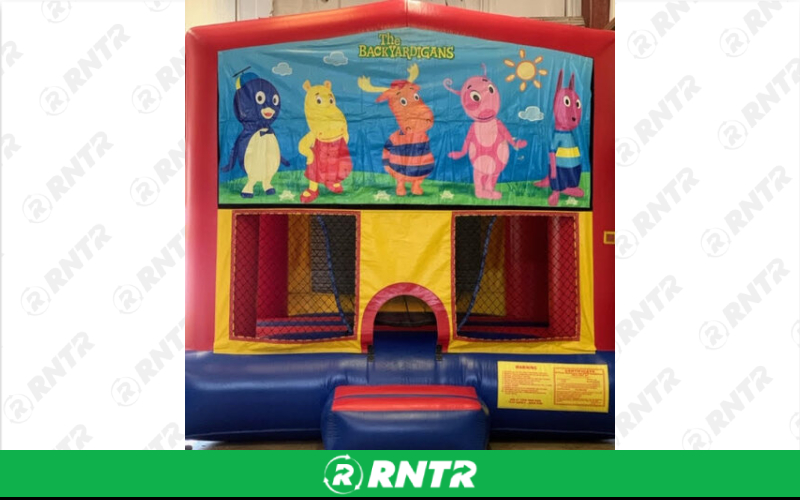 Generic Backyardigans Banner – For rent in mangonia-park, florida – kids bounce 4 fun | RNTR.com – Image 1