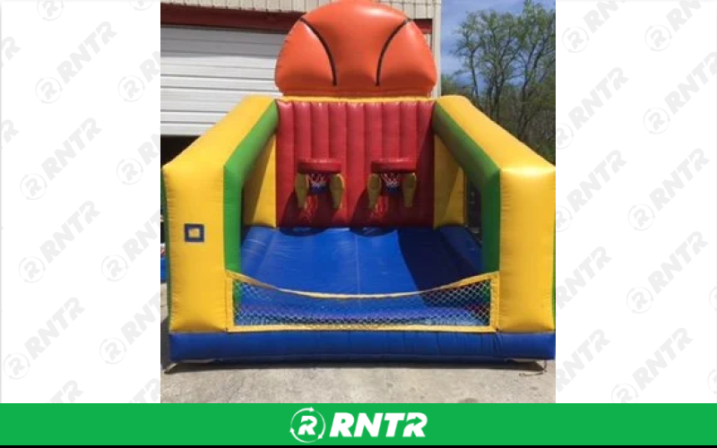 N-Flatables Basketball Inflatable Game – For rent in hermitage, tennessee – Chief Rental Inc. | RNTR.com – Image 1