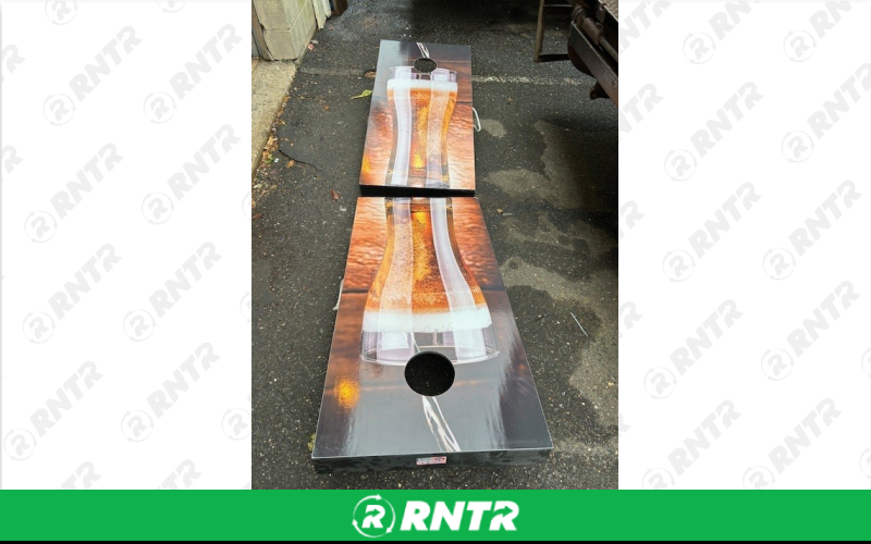 Generic Beer Stein Corn Hole Boards – For rent in howell, new-jersey – Mr. Happy Party Rentals | RNTR.com – Image 1