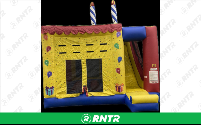 Generic Birthday Cake Combo Bounce House – For rent in Little Rock, Arkansas – Mr Calvins Bouncers | RNTR.com – Image 2 of 2