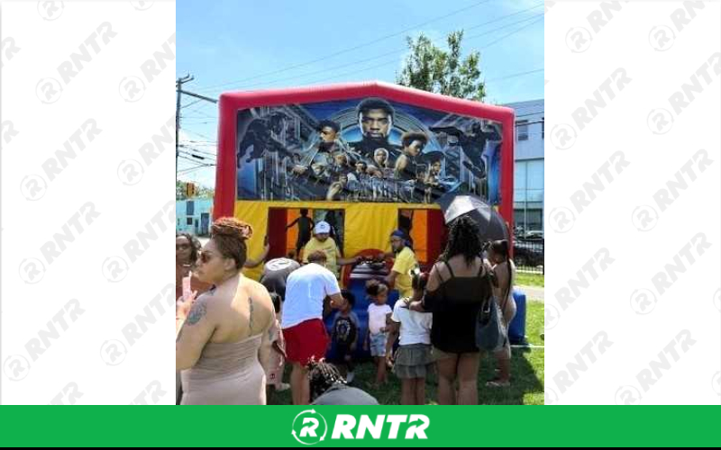 Generic Black Panther 15x15 Bounce – For rent in howell, new-jersey – Mr. Happy Party Rentals | RNTR.com – Image 1