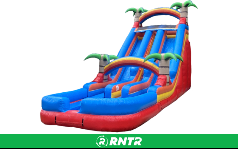 Generic Blazin Dual Lane Slide – For rent in Chattanooga, Tennessee – Edgeway Events | RNTR.com – Image 2 of 3