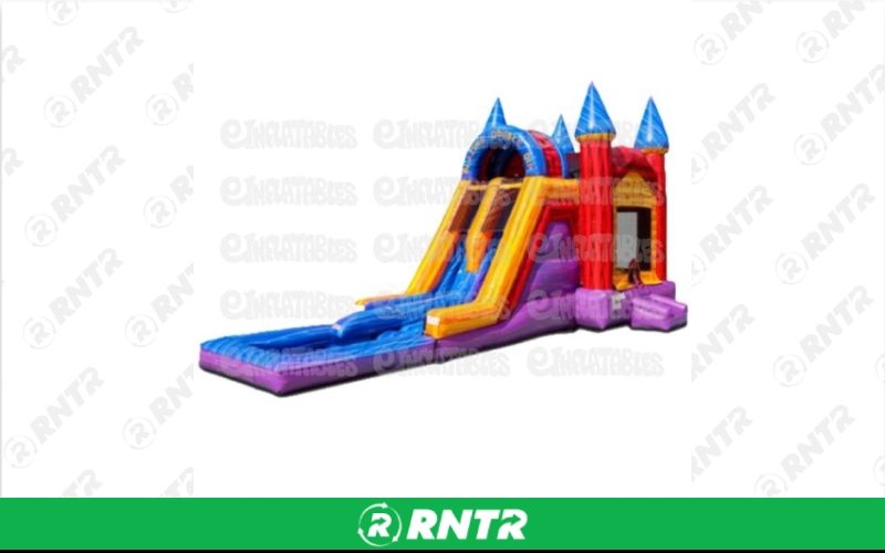 Generic Blazing Double Dip – For rent in mangonia-park, florida – kids bounce 4 fun | RNTR.com – Image 1