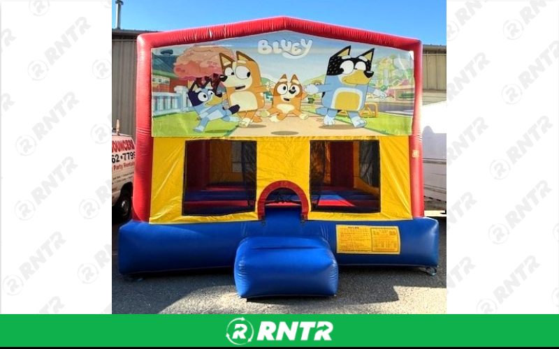 Generic Bluey Bounce House – For rent in howell, new-jersey – Mr. Happy Party Rentals | RNTR.com – Image 1