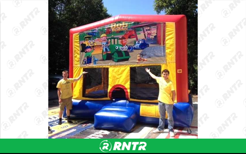 Generic Bob The Builder 15x15 Bounce House – For rent in howell, new-jersey – Mr. Happy Party Rentals | RNTR.com – Image 1