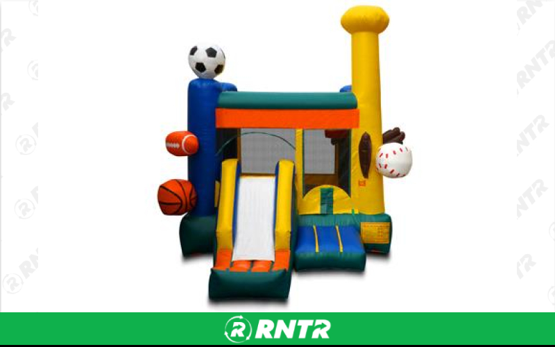 Generic BOUNCE HOUSE - SPORTS W/ SLIDE – For rent in Edmonds, Washington – Miller\\\'s Equipment and Rent-All inc. | RNTR.com – Image 2 of 3