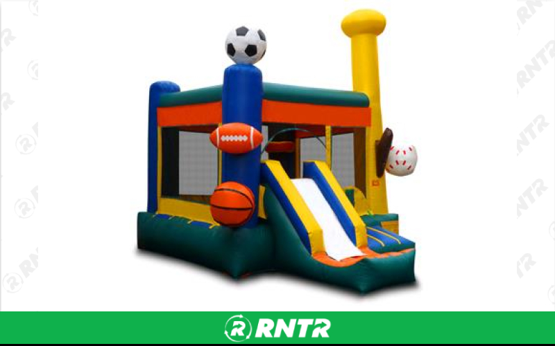 Generic BOUNCE HOUSE - SPORTS W/ SLIDE – For rent in Edmonds, Washington – Miller\\\'s Equipment and Rent-All inc. | RNTR.com – Image 3 of 3