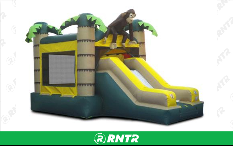Generic BOUNCE HOUSE - TROPICAL MONKEY W/ SLIDE – For rent in Edmonds, Washington – Miller\\\'s Equipment and Rent-All inc. | RNTR.com – Image 3 of 3
