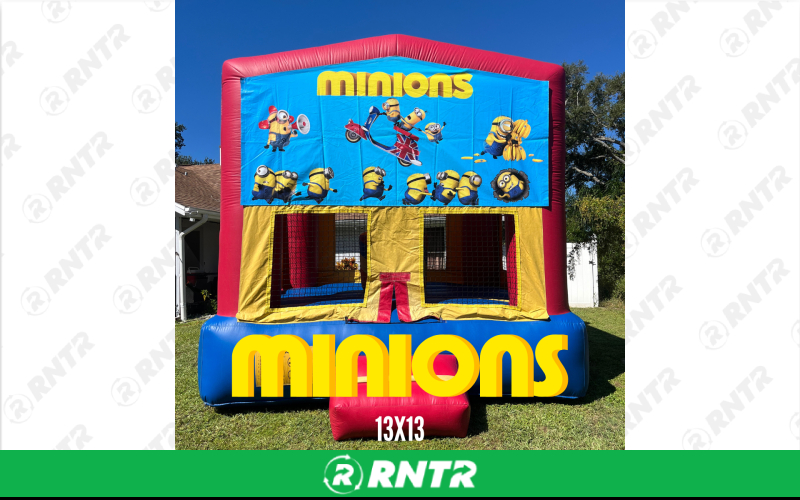 Generic Boy Neutral 13x13 Bounce House - Minions – For rent in sarasota, florida – Joyland Rentals | RNTR.com – Image 1