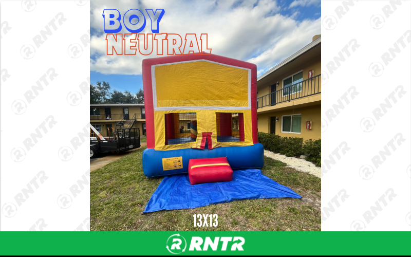 Generic Boy Neutral 13x13 Bounce House – For rent in Sarasota, Florida – Joyland Rentals | RNTR.com – Image 1 of 1