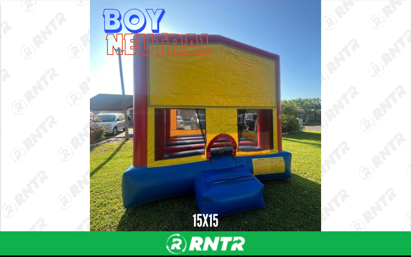 Generic Boy Neutral 15x15 Bounce House – For rent in Sarasota, Florida – Joyland Rentals | RNTR.com – Image 1 of 1