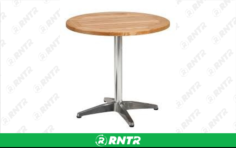 Generic Cafe' Table – For rent in Seneca Falls, New York – Upstate Party Rental inc | RNTR.com – Image 3 of 3