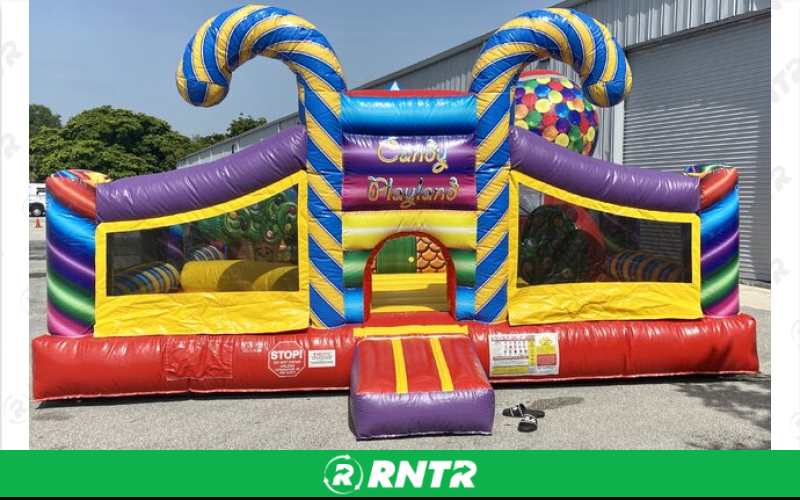 Generic Candy Playland – For rent in mangonia-park, florida – kids bounce 4 fun | RNTR.com – Image 1