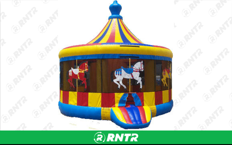 Generic Carousel Bounce House – For rent in Sachse, Texas – Fun Times Party Rental | RNTR.com – Image 2 of 2