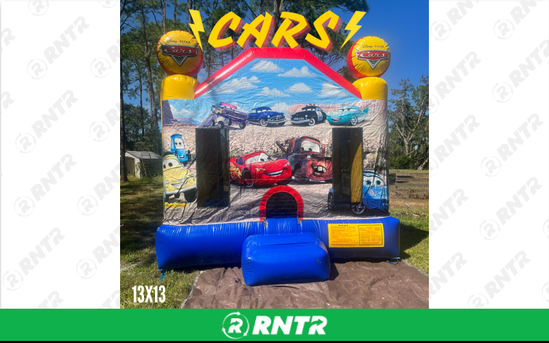 Generic Cars 13x13 Bounce House – For rent in Sarasota, Florida – Joyland Rentals | RNTR.com – Image 1 of 1