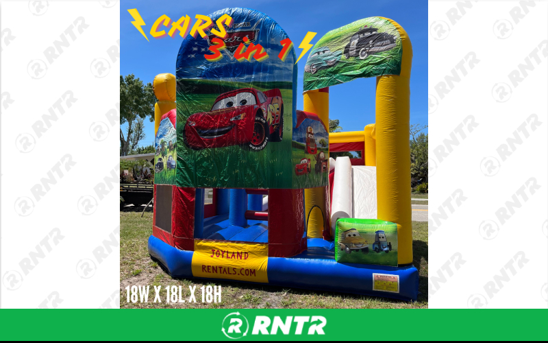 Generic Cars 3 in 1 Combo 18W x 18L x 18H – For rent in sarasota, florida – Joyland Rentals | RNTR.com – Image 1