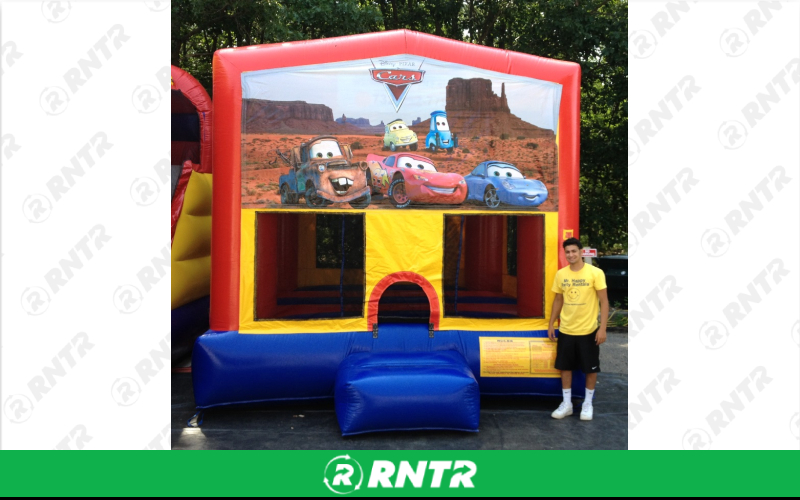 Generic Cars Bounce House – For rent in howell, new-jersey – Mr. Happy Party Rentals | RNTR.com – Image 1