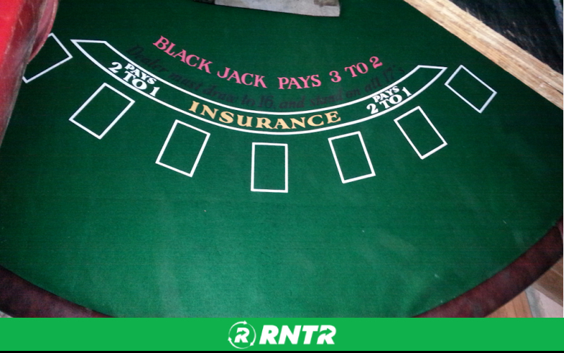 Generic CASINO- BLACKJACK TABLE – For rent in bayonne, new-jersey – Resnicks Party Rental | RNTR.com – Image 1