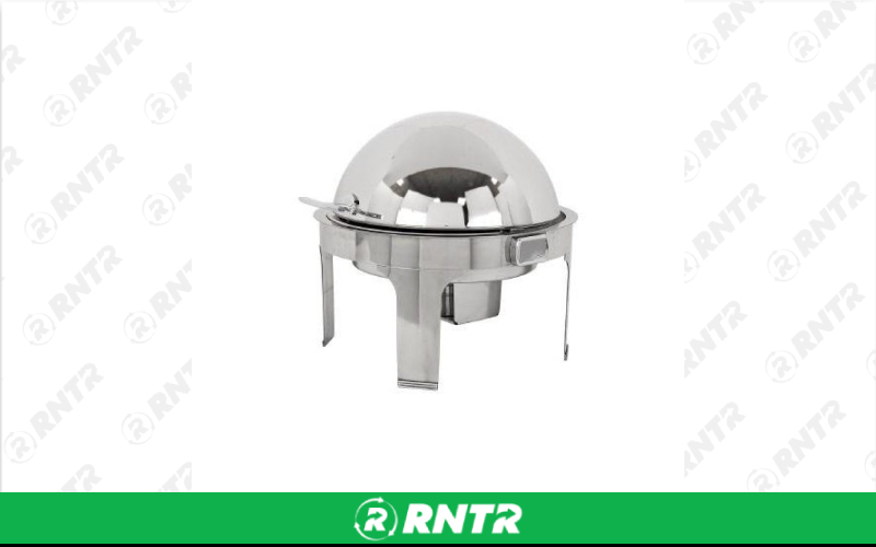 Generic Chafing Dish- Round Roll-Top – For rent in lilburn, georgia – JVC's Party Rentals & Event Hall | RNTR.com – Image 1