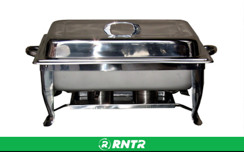 Generic CHAFING RACK 8QT W/  6 hour WICK STERNO – For rent in bayonne, new-jersey – Resnicks Party Rental | RNTR.com – Image 1