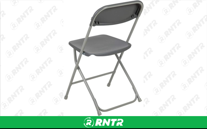 Generic CHAIR - FOLDING GREY – For rent in Edmonds, Washington – Miller\\\'s Equipment and Rent-All inc. | RNTR.com – Image 2 of 3