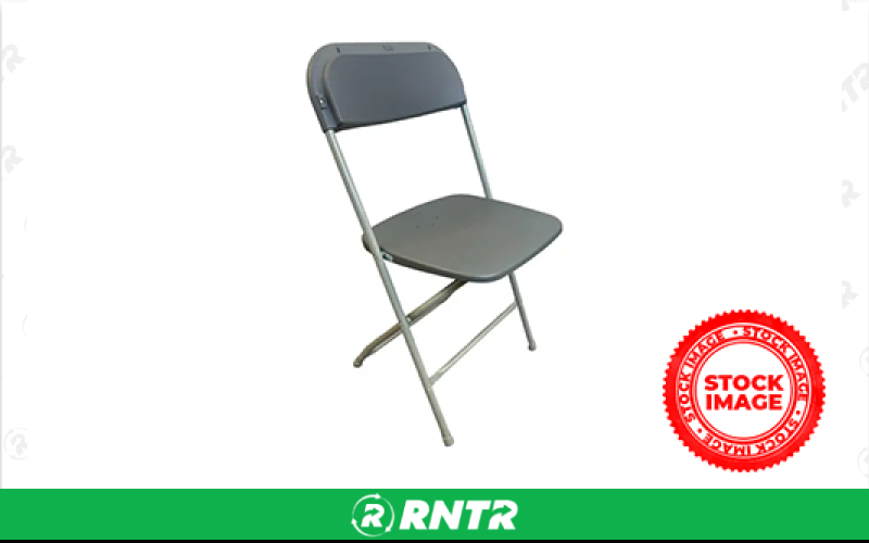 Generic CHAIR - GRAY POLY – For rent in conway, south-carolina – Conway Rental Center | RNTR.com – Image 1