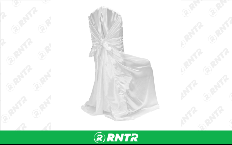 Generic Chair Covers Universal - White – For rent in Lilburn, Georgia – JVC's Party Rentals & Event Hall | RNTR.com – Image 2 of 2