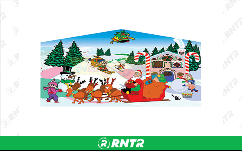 Generic Christmas Santa Winter Fun Super Combo 20x19 – For rent in howell, new-jersey – Mr. Happy Party Rentals | RNTR.com – Image 1
