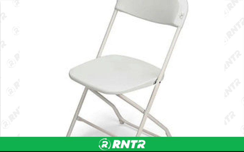 Generic Classic White Folding Chair – For rent in St. Cloud, Florida – Art 2 Hospitality/ GIGI Management Florida LLC | RNTR.com – Image 1