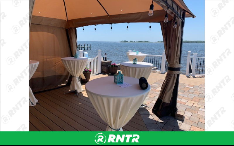 Generic Cocktail Tablecloth 120" (Sash NOT included -  may order seperatly) – For rent in howell, new-jersey – Mr. Happy Party Rentals | RNTR.com – Image 1