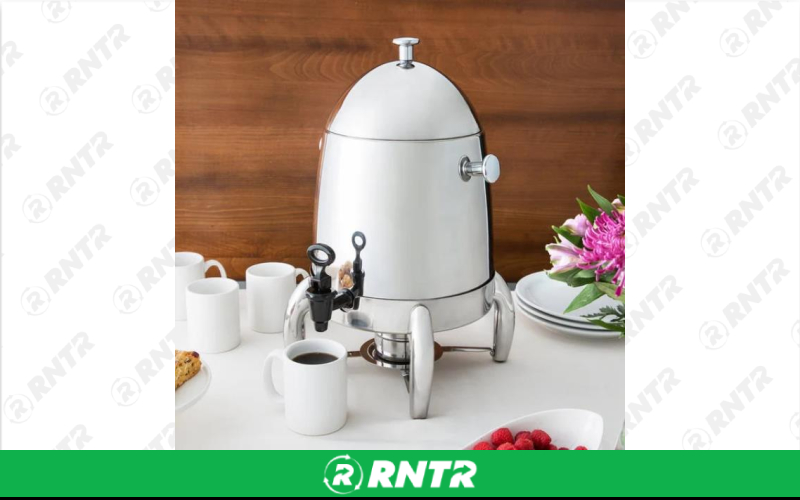 Generic COFFEE URN - 48 CUP STAINLESS – For rent in Edmonds, Washington – Miller\\\'s Equipment and Rent-All inc. | RNTR.com – Image 3 of 3