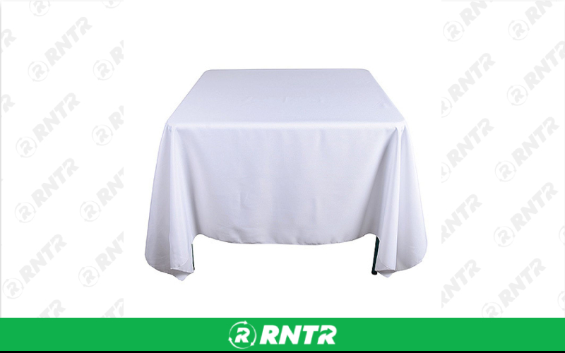 Generic Color 85in x 85in Tablecloth – For rent in lilburn, georgia – JVC's Party Rentals & Event Hall | RNTR.com – Image 1