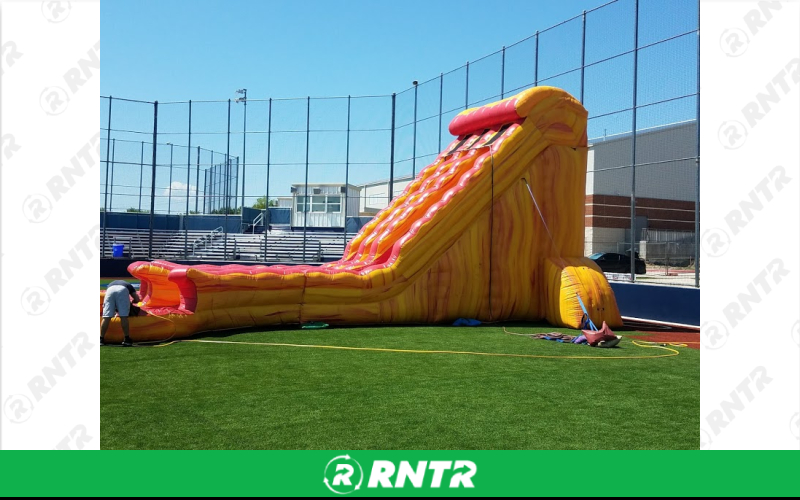 Generic Cool Breeze Double Lane Water Slide – For rent in Sachse, Texas – Fun Times Party Rental | RNTR.com – Image 2 of 3